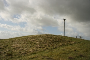 Long Barrow with added gibbet